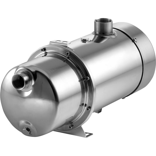 Fully automatic jet pump system X-AJE, self-priming, stainless steel, max. 40 m, 0.6 kW.