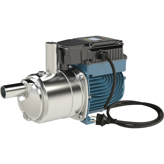 Speed-regulated pump META SMALL, with integrated pressure control, max. 50 m, 0.65 kW.