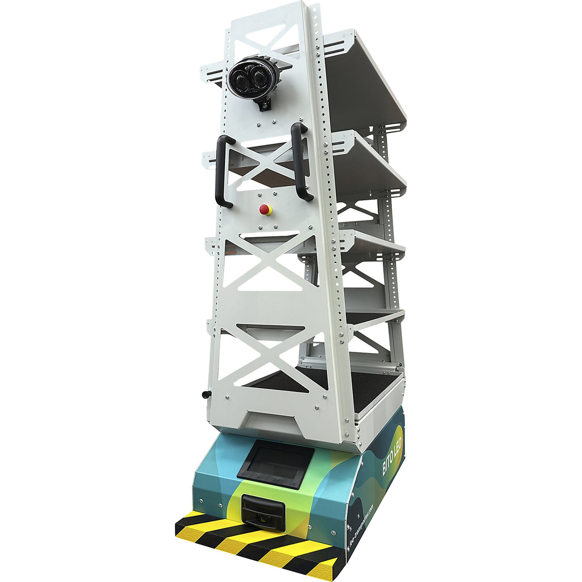 Driverless transport system LEO, Carrier, platform LxW 625 x 425 mm, load capacity 60 kg.
