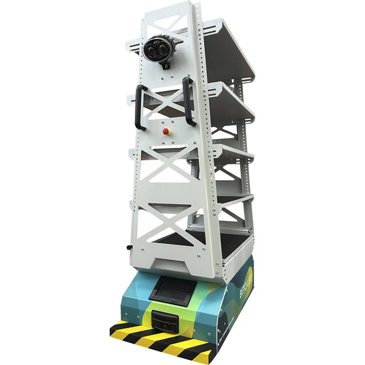 Driverless transport system LEO, Carrier, platform LxW 625 x 425 mm, load capacity 60 kg.