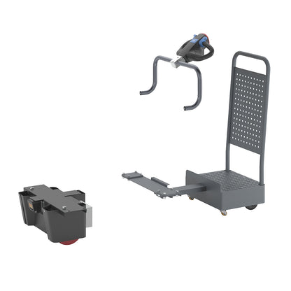 Operator platform with NEO e-module, for assembly trolley, width 700 mm.