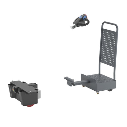 Operator platform with NEO e-module, for platform trucks, width 700 mm.