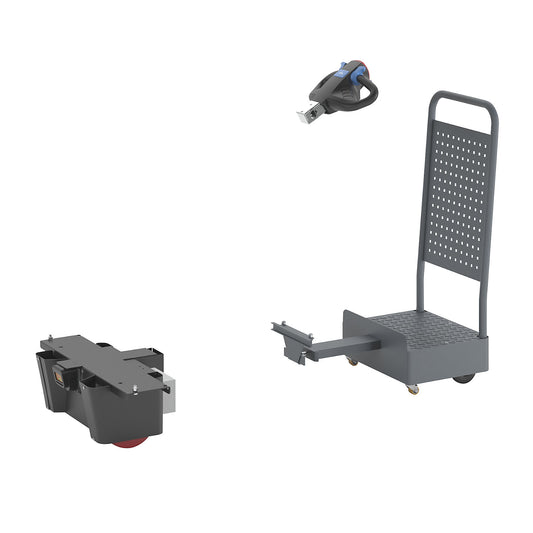 Operator platform with NEO e-module, for platform trucks, width 800 mm.