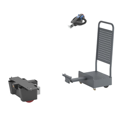 Operator platform with NEO e-module, for platform trucks, width 800 mm.