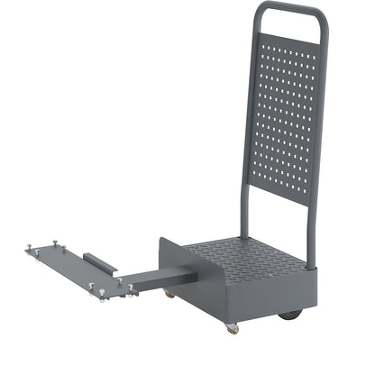 Driver's platform, for CustomLine, assembly trolley, box trolley, cupboard trolley, width 700 mm.