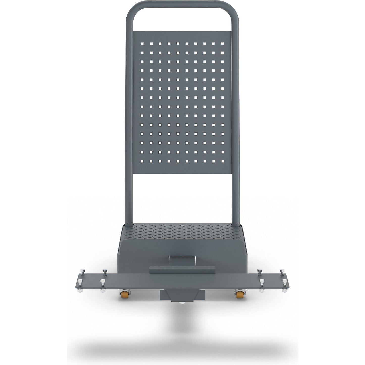 Driver's platform, for assembly trolley, box trolley, width 800 mm.