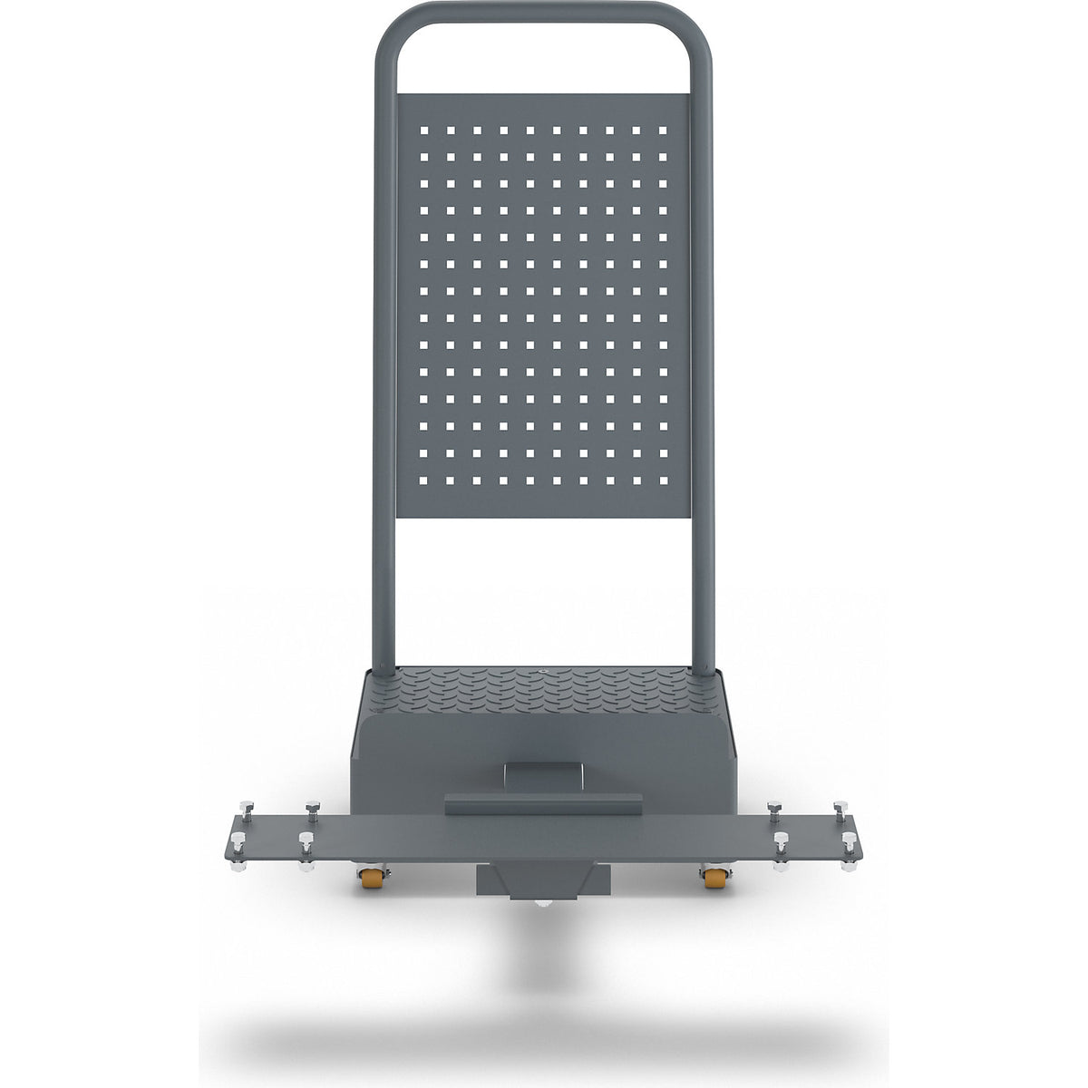 Driver's platform, for assembly trolley, box trolley, width 800 mm.