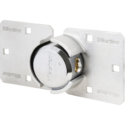 Heavy-duty bar lock, pack of 4, with padlock.