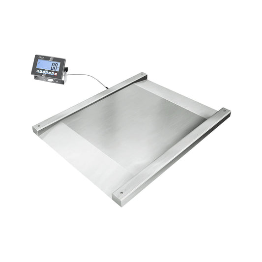 IoT-Line drive-through scale NXC, max. weighing range 1500 kg, scale division 500 g.