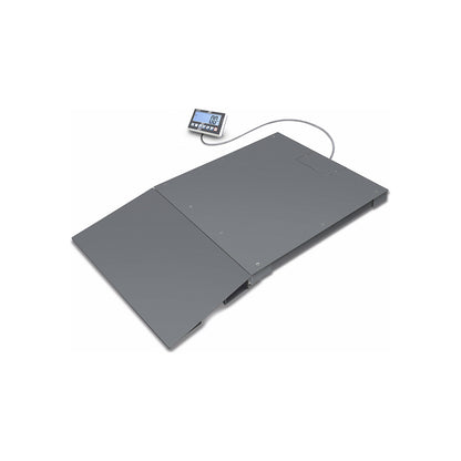 IoT-Line floor scale BFC, steel, weighing range up to 1500 kg, 1500 x 1250 mm.