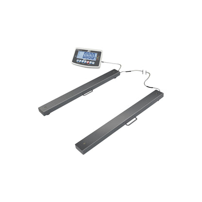 UFA weighing beam, steel, weighing range up to 600 kg, 800 x 120 mm.