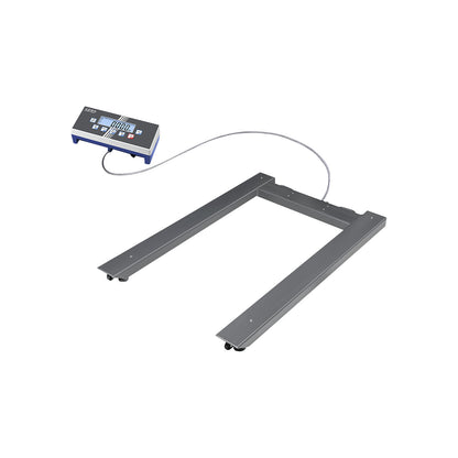UID pallet scale, steel, weighing range up to 1500 kg, 1195 x 840 mm.