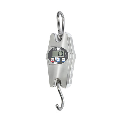 HCN suspension scale, stainless steel, weighing range up to 50 kg, read-out accuracy 100 g.