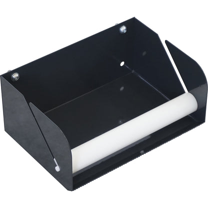 Paper roll holder, for perforated panel, paper roll width up to 270 mm, charcoal.