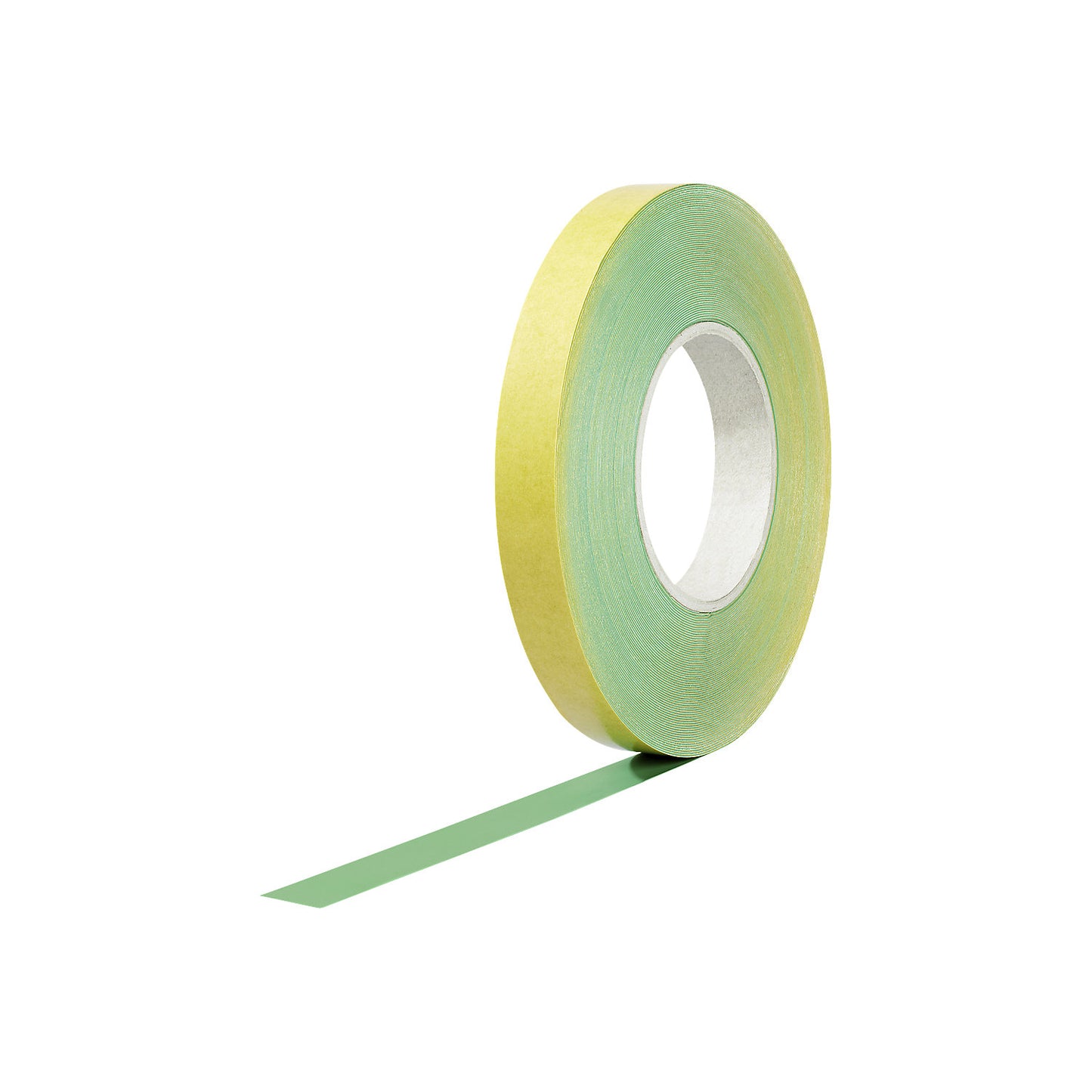 LEO robust track tape, length 25 m, green.