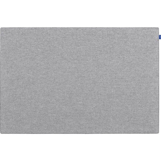 BOARD-UP acoustic pinboard, felt, WxH 1000 x 750 mm, grey.