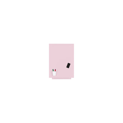 Skincolor whiteboard, BASIC version - sheet steel, painted, WxH 750 x 550 mm, pink.