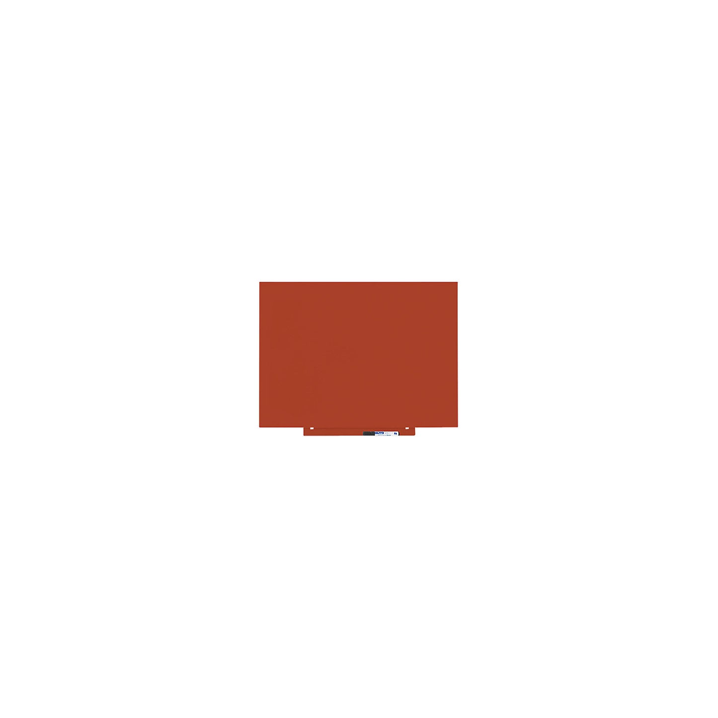 Skincolor whiteboard, BASIC version - sheet steel, painted, WxH 750 x 550 mm, orange.