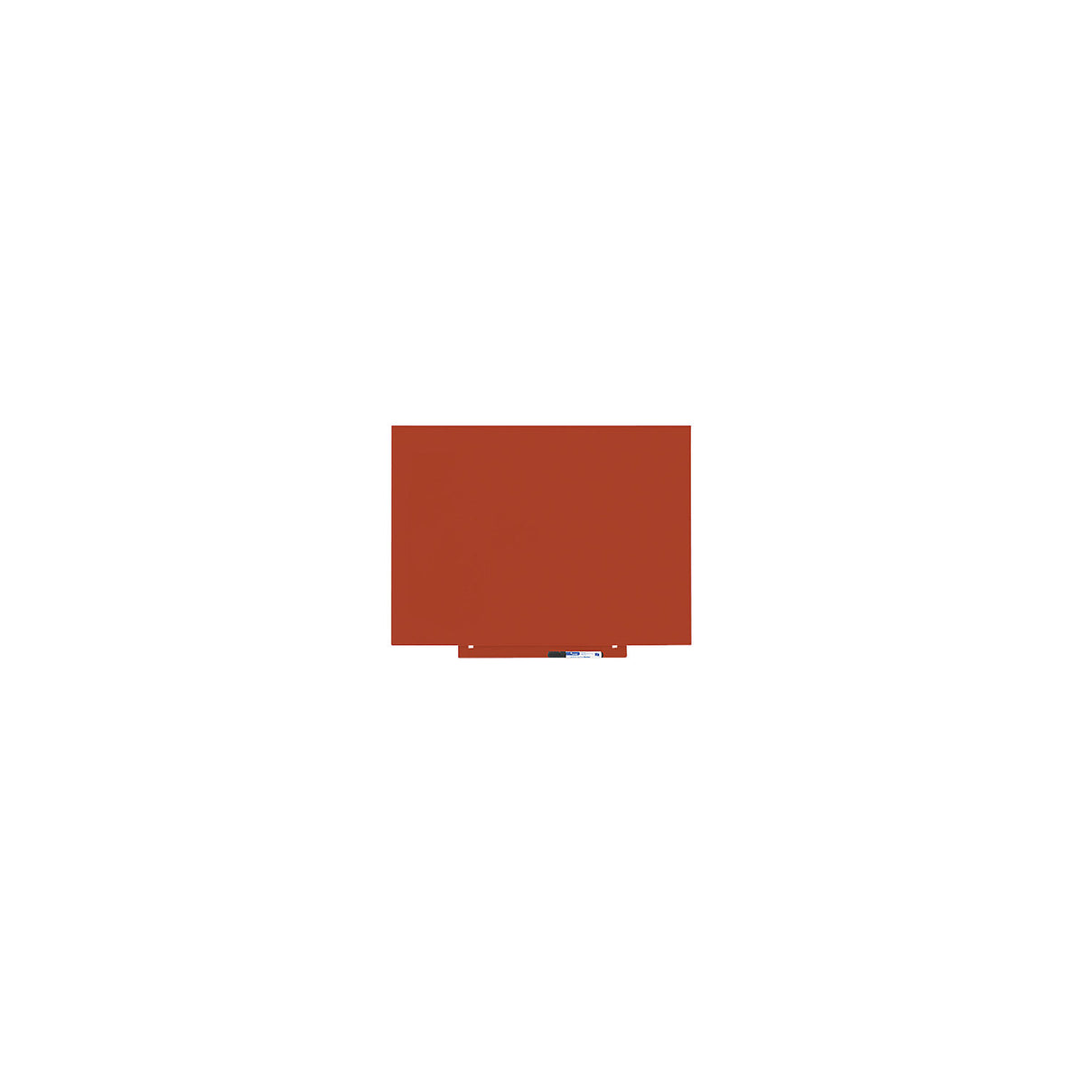 Skincolor whiteboard, BASIC version - sheet steel, painted, WxH 750 x 550 mm, orange.