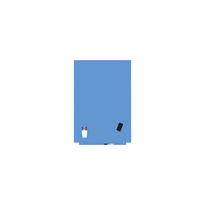 Skincolor whiteboard, BASIC version - sheet steel, painted, WxH 1150 x 750 mm, blue.