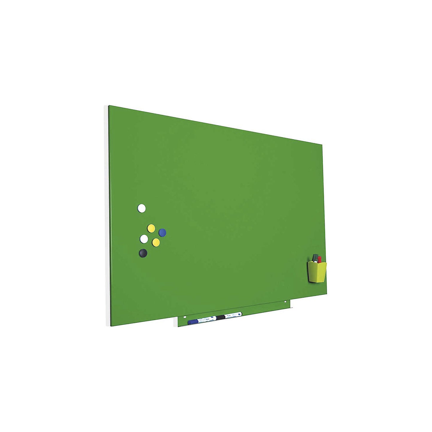Skincolor whiteboard, BASIC version - sheet steel, painted, WxH 1150 x 750 mm, green.