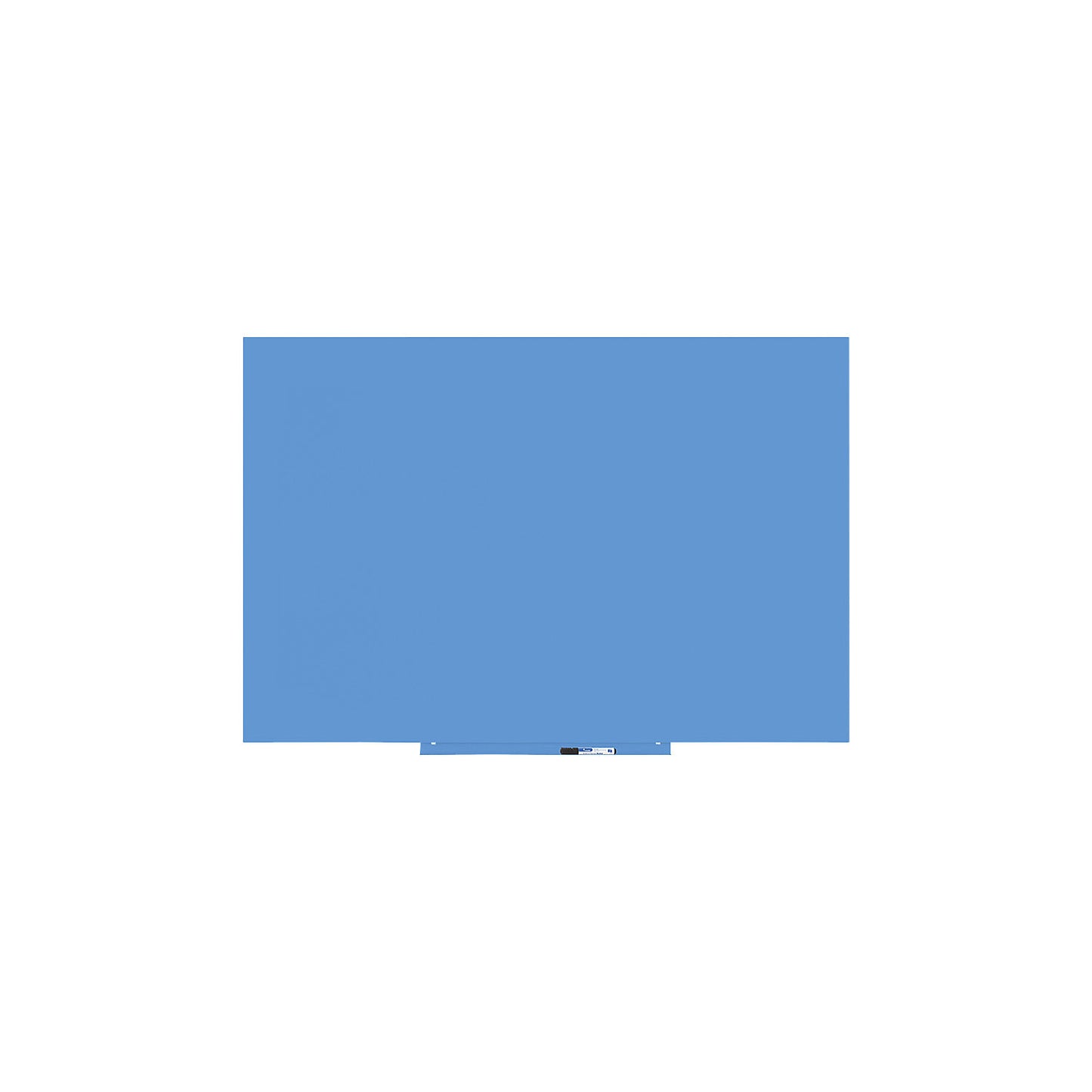 Skincolor whiteboard, BASIC version - sheet steel, painted, WxH 1500 x 1000 mm, blue.