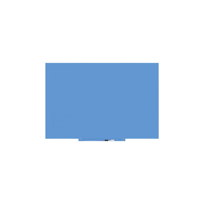 Skincolor whiteboard, BASIC version - sheet steel, painted, WxH 1500 x 1000 mm, blue.