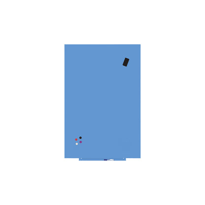 Skincolor whiteboard, BASIC version - sheet steel, painted, WxH 1500 x 1000 mm, blue.