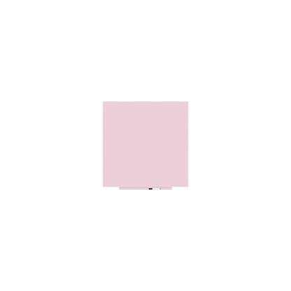 Skincolor whiteboard, BASIC version - sheet steel, painted, WxH 1000 x 1000 mm, pink.