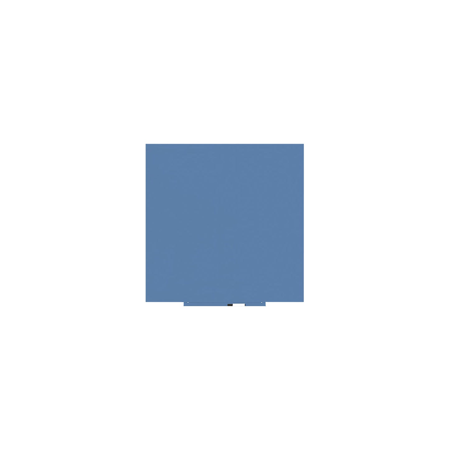 Skincolor whiteboard, BASIC version - sheet steel, painted, WxH 1290 x 1290 mm, pastel blue.