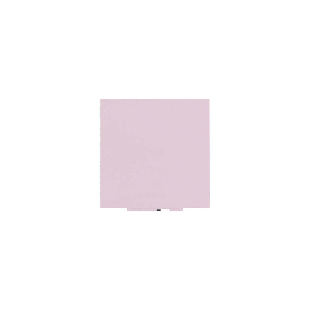 Skincolor whiteboard, BASIC version - sheet steel, painted, WxH 1290 x 1290 mm, pink.