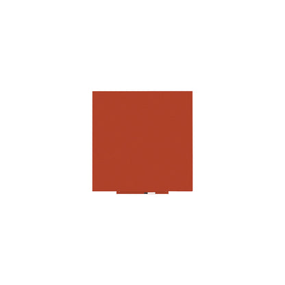 Skincolor whiteboard, BASIC version - sheet steel, painted, WxH 1290 x 1290 mm, orange.