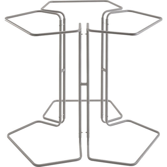 3-compartment waste sack holder, for capacity 3 x 240 or 400 L, height 1090 mm.