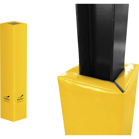 Column protection, soft, yellow, HxWxL 1100 x 200 x 200 mm.