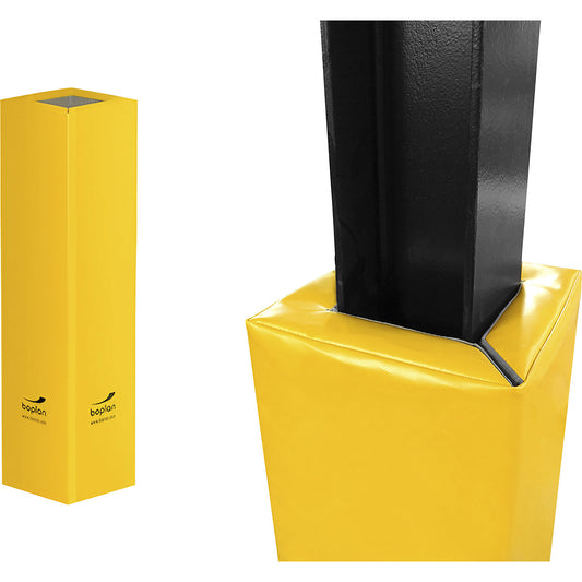 Column protection, soft, yellow, HxWxL 1800 x 250 x 250 mm.