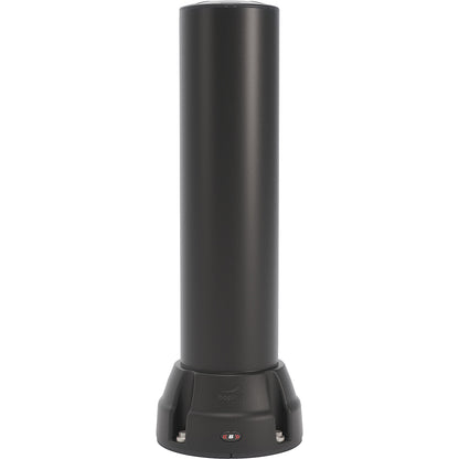 Crash protection bollard 170B, height 750 mm, black.