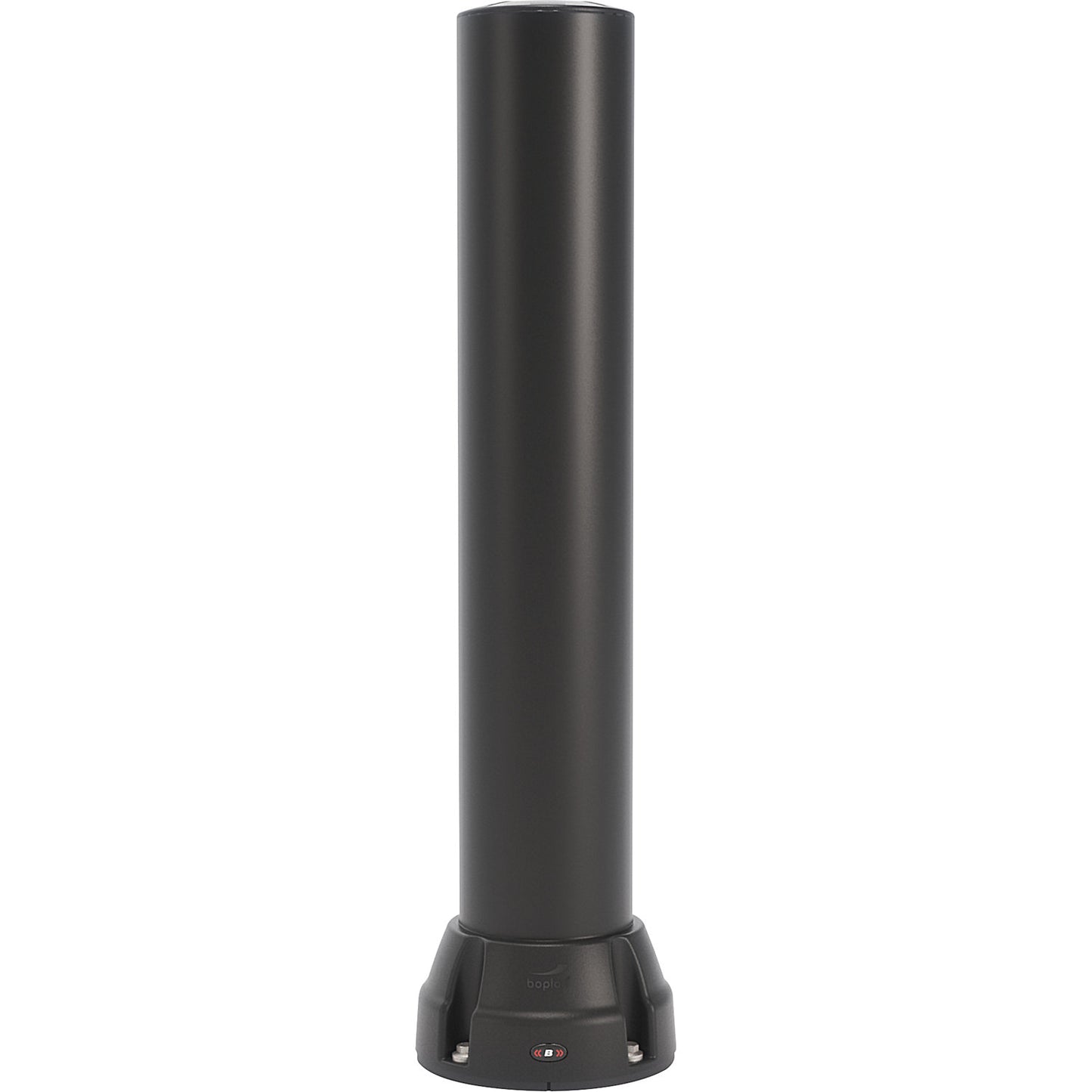 Crash protection bollard 170B, height 1000 mm, black.