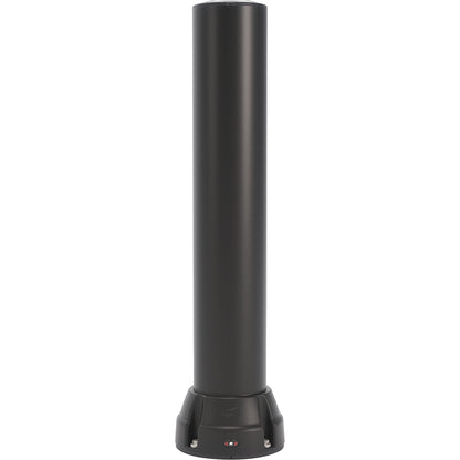 Crash protection bollard 170B, height 1000 mm, black.