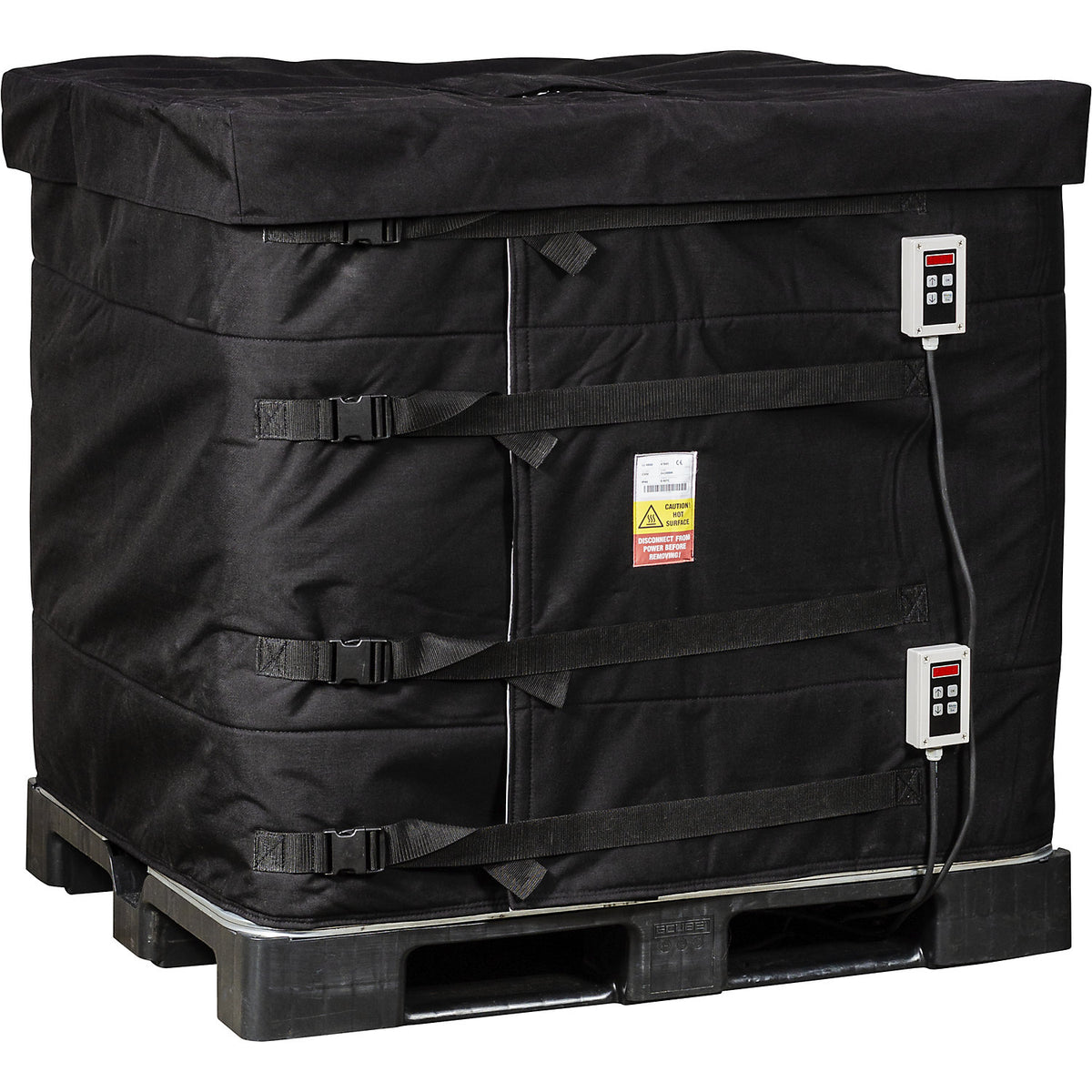 IBC insulation cover, for 1000 l IBC, black.