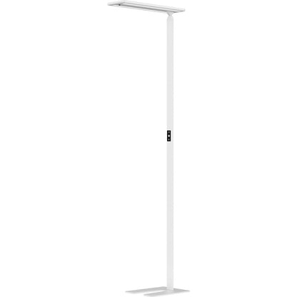 Larimar LED floor light, touch sensor, height 1997 mm, white.