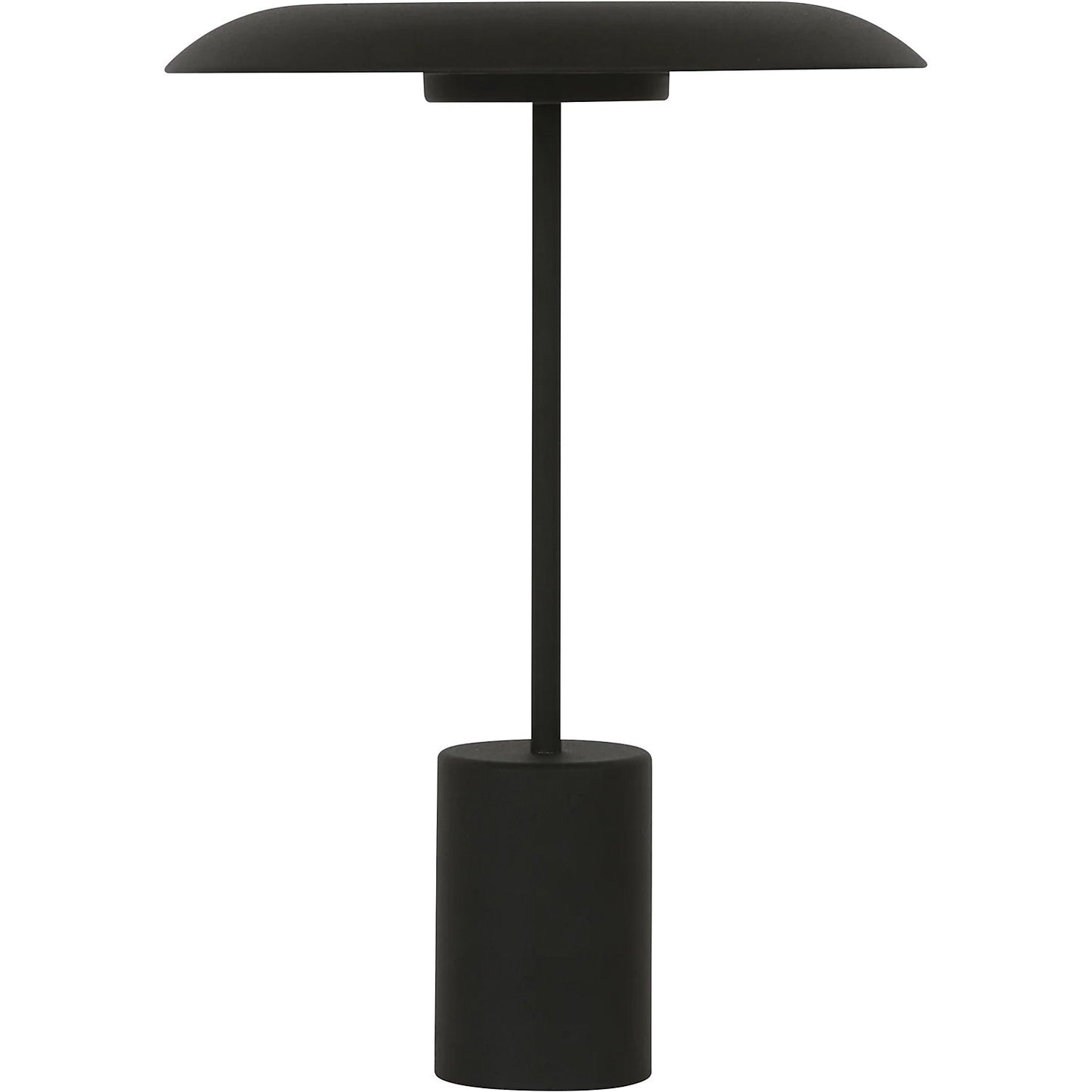SMITH LED table lamp, with USB port, black, 600 lm.