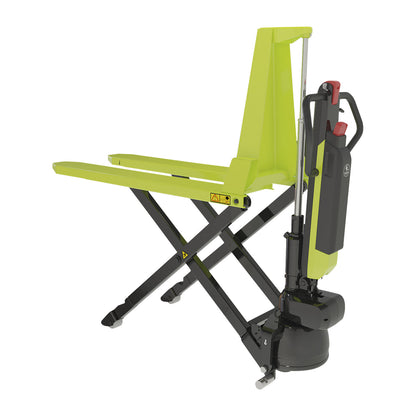 HX AGILE EVO PLUS high lift pallet truck, electric, max. load 800 kg, fork length 1150 mm.