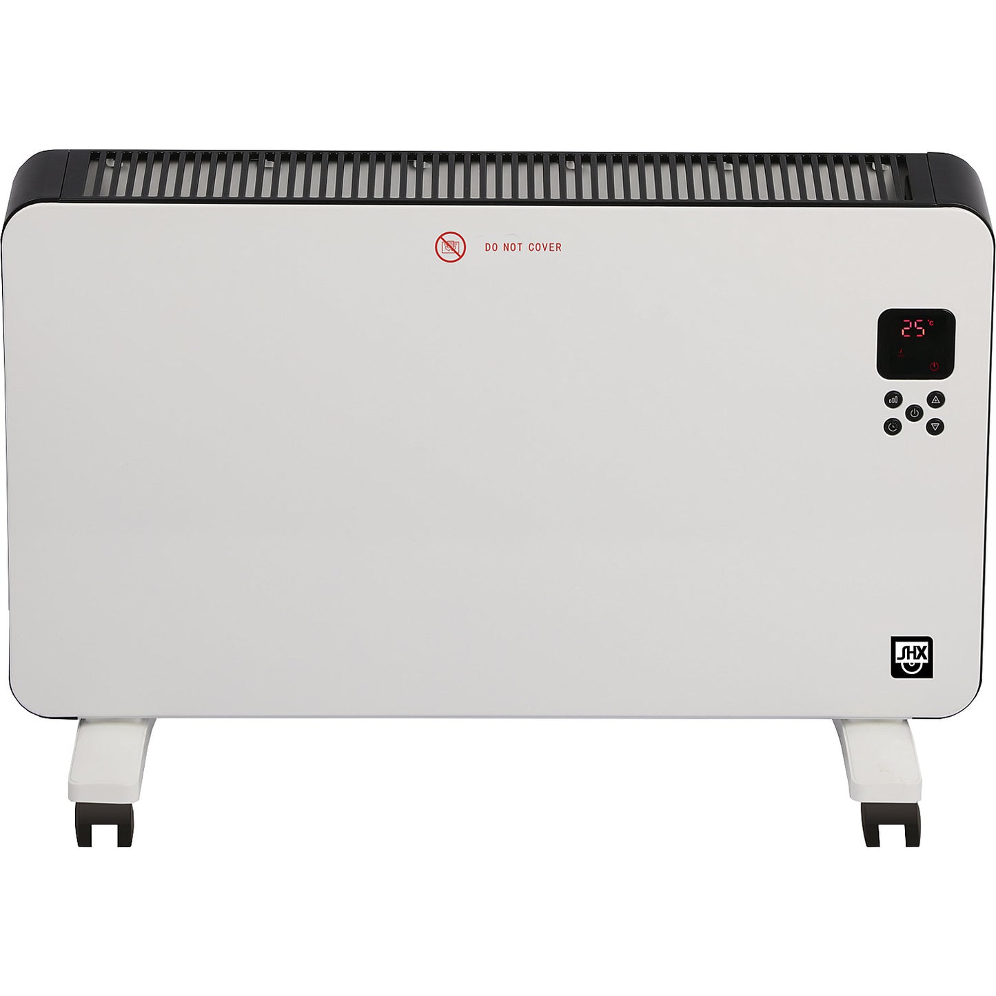 Premium convection heater with remote control, 2000 W, LxWxH 200 x 700 x 480 mm.