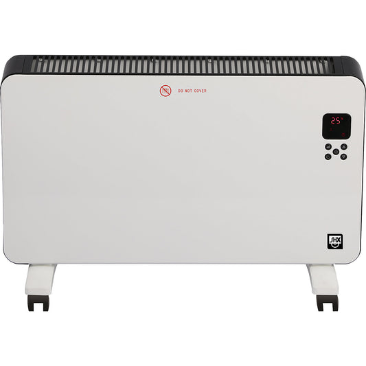 Premium convection heater with remote control, 2000 W, LxWxH 200 x 700 x 480 mm.