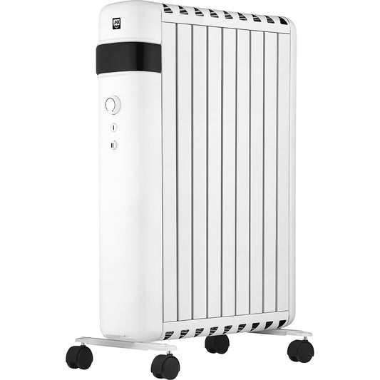Oil-free radiator 9 ribs, 2000 W, LxWxH 245 x 440 x 640 mm.