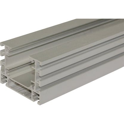 Straight segment suspension track, track width 125 mm, overall height 96 mm, length 2 m.