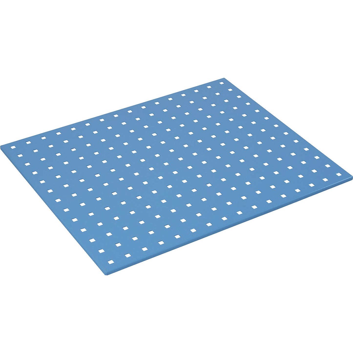 Perforated metal side panel, for eurokraft pro platform trucks, WxD 500 x 717 mm.