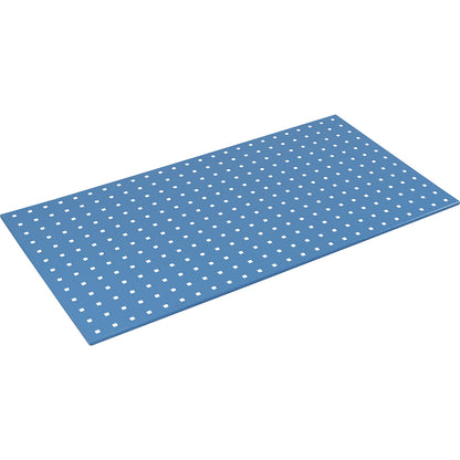 Perforated metal side panel, for eurokraft pro platform trucks, WxD 250 x 617 mm.