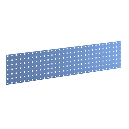 Perforated metal side panel, for eurokraft pro platform trucks, WxD 250 x 1167 mm.