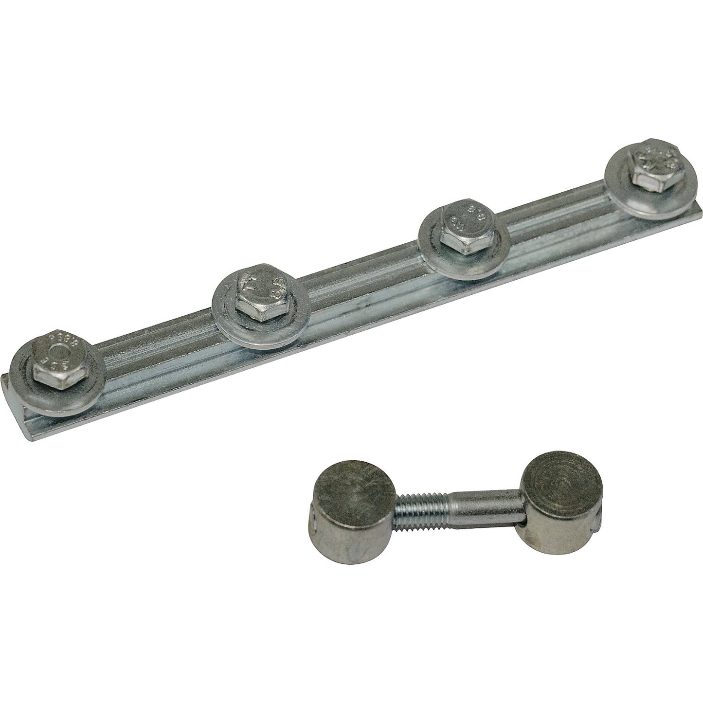 Butt and longitudinal connector set, with screws, pack of 10.